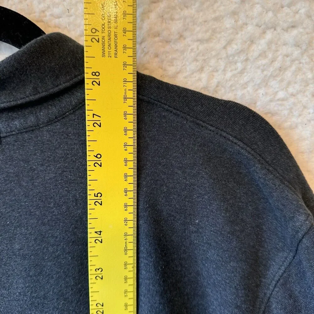 Banana Republic‎ Polo Shirt Men's Adult Large Black Rugby Luxe Touch Performance